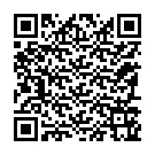 Kode QR untuk nomor Telepon +12197165619