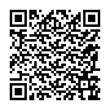 QR-code voor telefoonnummer +12197166566