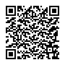 Código QR para número de teléfono +12197166594