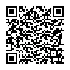 QR-koodi puhelinnumerolle +12197167469