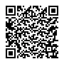 QR-koodi puhelinnumerolle +12197167542