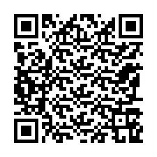 Codice QR per il numero di telefono +12197169897