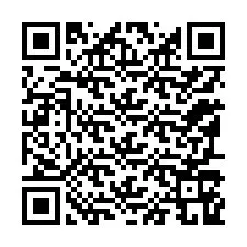 Código QR para número de teléfono +12197169959