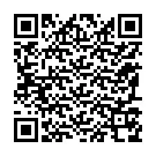 QR-koodi puhelinnumerolle +12197178116