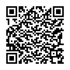 Codice QR per il numero di telefono +12197178124