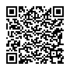 Kode QR untuk nomor Telepon +12197178126