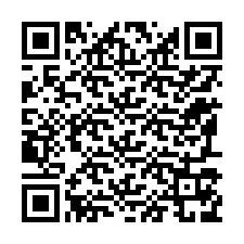 Kode QR untuk nomor Telepon +12197179016