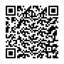 QR-koodi puhelinnumerolle +12197179025