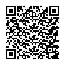 Kode QR untuk nomor Telepon +12197187367