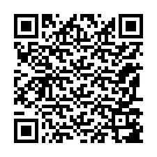Codice QR per il numero di telefono +12197187375