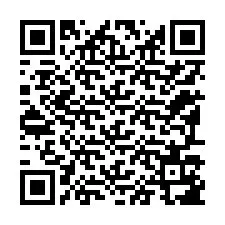 Codice QR per il numero di telefono +12197187529