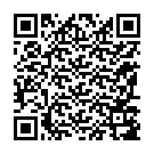 Codice QR per il numero di telefono +12197187772