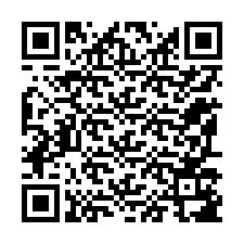 Código QR para número de telefone +12197187773