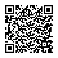 QR-код для номера телефона +12197189596