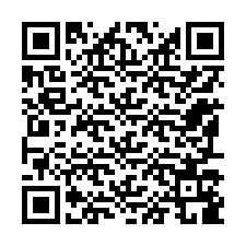 Codice QR per il numero di telefono +12197189597