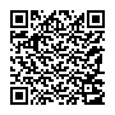 Kode QR untuk nomor Telepon +12197203790