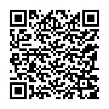 QR код за телефонен номер +12197205278