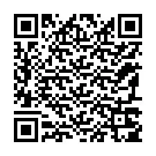 QR-kood telefoninumbri jaoks +12197205801