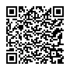 QR код за телефонен номер +12197209405