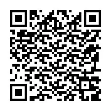 Codice QR per il numero di telefono +12197209406