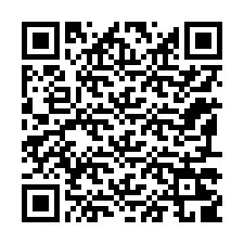 QR код за телефонен номер +12197209485