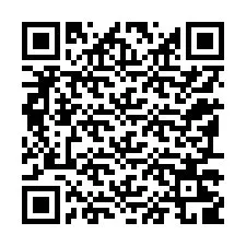 QR-koodi puhelinnumerolle +12197209598