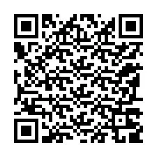 Código QR para número de teléfono +12197209878