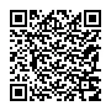 QR-code voor telefoonnummer +12197216925