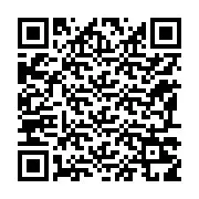 QR-код для номера телефона +12197219422