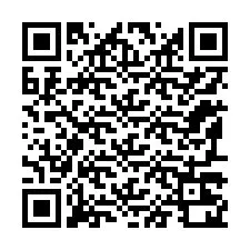 QR код за телефонен номер +12197220815