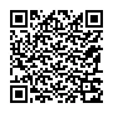 QR код за телефонен номер +12197222013