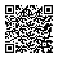 QR-code voor telefoonnummer +12197224807