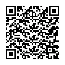 Código QR para número de telefone +12197229207