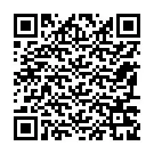 Kod QR dla numeru telefonu +12197229587