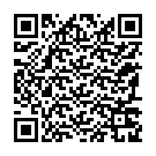 QR-Code für Telefonnummer +12197229914