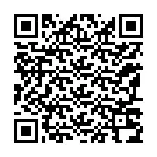 QR Code สำหรับหมายเลขโทรศัพท์ +12197234920