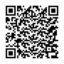 QR-koodi puhelinnumerolle +12197236353