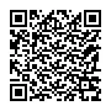 QR код за телефонен номер +12197239451