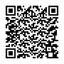 QR код за телефонен номер +12197240588