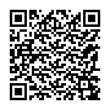 QR код за телефонен номер +12197247655