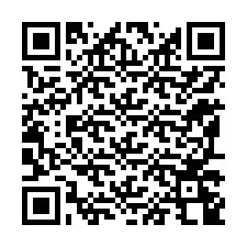 QR код за телефонен номер +12197248762