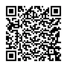 QR-code voor telefoonnummer +12197249674