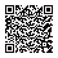 QR-koodi puhelinnumerolle +12197254061