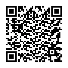 Kode QR untuk nomor Telepon +12197256741