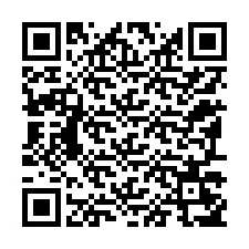 QR-code voor telefoonnummer +12197257528