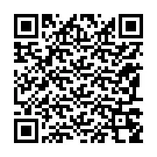 QR-koodi puhelinnumerolle +12197258032