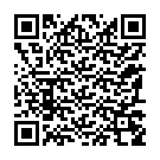 Código QR para número de telefone +12197258144