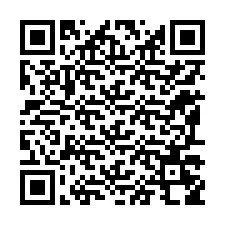 Código QR para número de telefone +12197258562