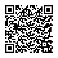 Codice QR per il numero di telefono +12197261040