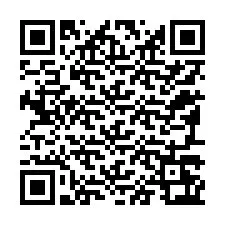 Código QR para número de telefone +12197263808